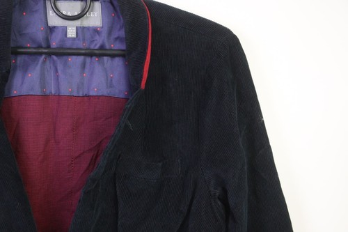 Laura Ashley Black Velvet Notch Lapel Single Breasted Formal Blazer Jacket Sz 6 - Picture 7 of 18
