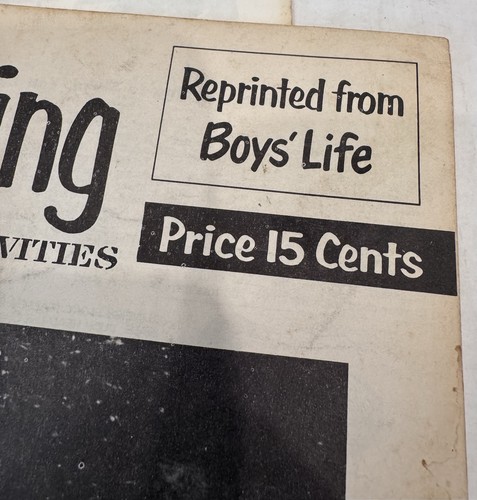 Boy Scouts Boys Life Magazine Official Reprints Teaching Lg Lot Ephemera 1950’s - Picture 5 of 9