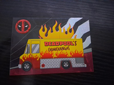 2024 Finding Unicorn Marvel Comics Universe Evolution Graffiti Vehicles #VC13 Gr