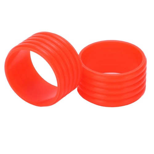 (Rot) 2pcs/set Tennisschlägergriff Silikonring Schweißabsorption Tennis Over FS - Bild 6 von 22