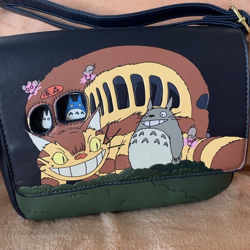 NWT Glow In The Dark My Neighbor Totoro Crossbody Bag Purse - Picture 2 of 7