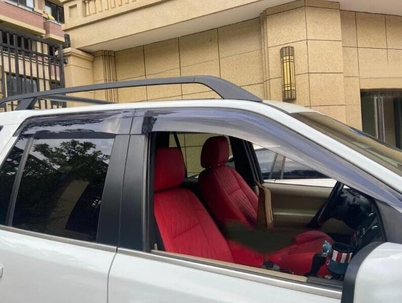 Protector de lluvia para visera de ventana negro humo para Land Rover Freelander 2 2011-2015 Foto 4 de 4