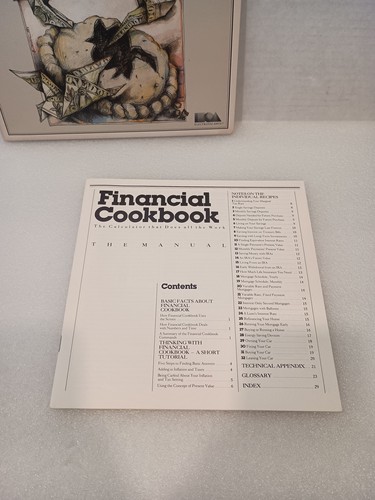 Atari Home Computers 48k Financial Cookbook PC Game Calculator VGC!! - Bild 4 von 8
