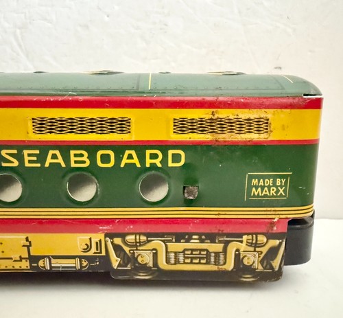 ** Marx 4000 Seaboard Powered Diesel Locomotive O/027 gauge - VG+ - Video - Picture 9 of 14