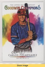 2021 Upper Deck Goodwin Champions Splash of Color Carlos Colmenarez READ x9t