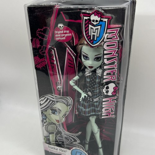 NEW Sealed Monster High Original Ghouls Frankie Stein 2014 Doll First Re-Issue - Picture 2 of 8