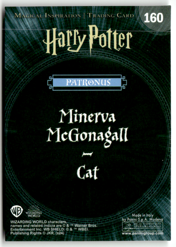 Panini Harry Potter Inspiración Mágica 2025 Nº 160 Minerval McGonagall Patronus - Imagen 2 de 2