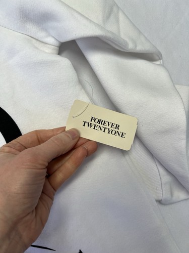 Felpa bianca Forever 21 Il Re Leone taglia S - Foto 4 di 9