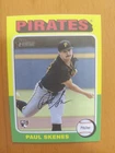 2024 Topps Heritage Paul Skenes (RC) Rookie Baseball Card #594 - Pirates