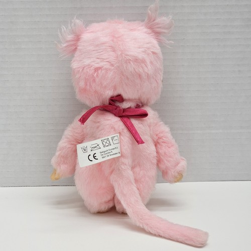 Muñeco de peluche Monchhichi Sekiguchi Sakura rosa flor de cerezo RARO 7" - Imagen 11 de 19