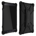 Coque Bumper Antichoc Universelle Noir Tablette 7 à 9 pouces - Béquille Support