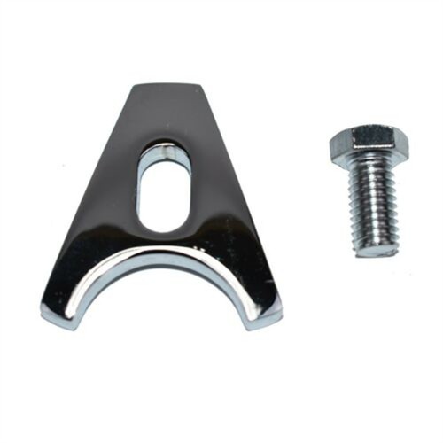 New Practical Distributor Clamp Hold 1 Piece Bolt Chrome For BB 396 427 454 - Picture 3 of 10