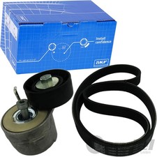SKF KEILRIPPENRIEMEN-SATZ SPANNROLLE für 1.3 D FIAT 500 C PUNTO PANDA FORD KA RU