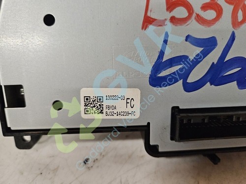 2013-2018 L538 RANGE ROVER EVOQUE HEATER CONTROL PANEL ASSEMBLY BJ-32-14C239-FC - Picture 4 of 9