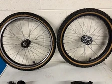 82 ARAYA 7X SUNSHINE HUBS WHEEL SET WOW SUNTOUR 16T FREEWHEEL OG VINTAGE BMX