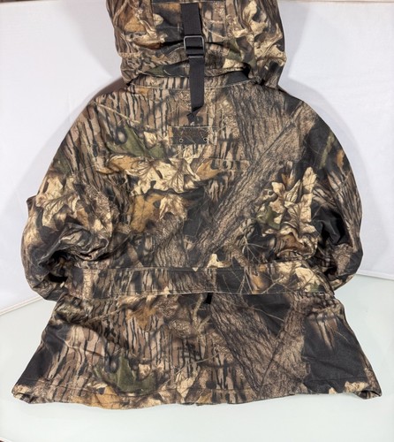 Cabelas Dry Plus Mens XL Woodland Camo Hunting Jacket Heavyweight Coat Scent Lok - Picture 13 of 22