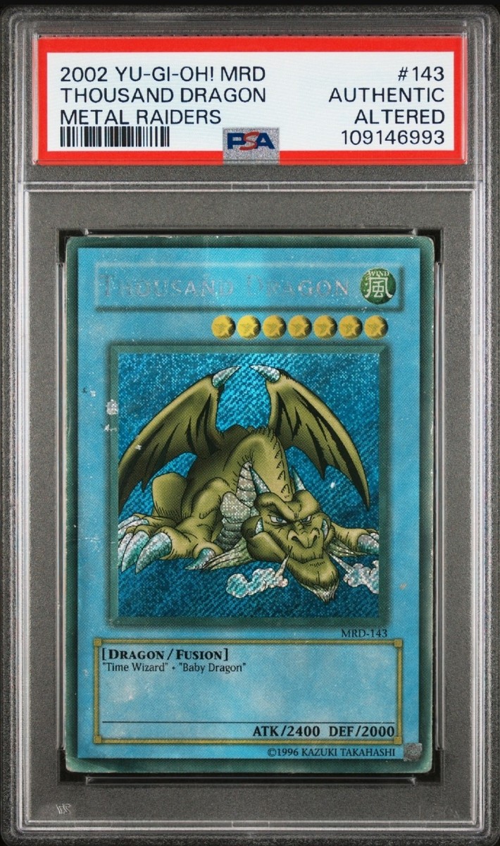 1999年 千年竜　THOUSAND DRAGON PSA10 PSA10】千年竜 初期 シークレットレア - メルカリ