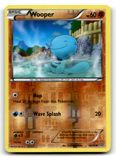 Wooper 38/98 Reverse Holo Common XY - Ancient Origins LP