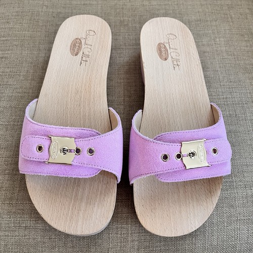 Dr Scholl's Women's Original Collection Sandals Size 8M Pink Orchid Suede