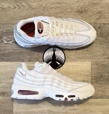 Nike Air Max 95 OG 'Candy Cane' White University Red IB7936-100