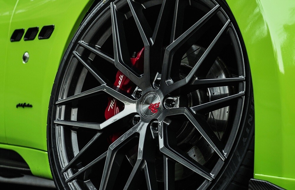 19-inch M520R Wheels Fits Maserati Ghibli 2013-2024 Gloss Black 5x114.3 lugs