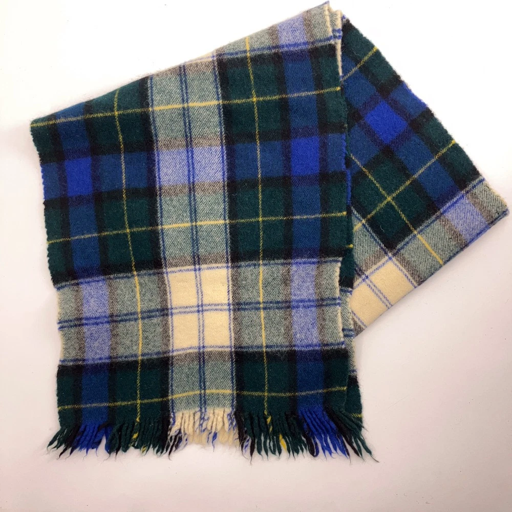 Vintage The Blackcock Scarf Made Scotland Gibson Lumgair
