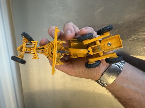 Vintage Roadgrader CAT JOAL No.217 Caterpillar 1 1/50 Die Cast Model From Spain - Picture 2 of 18