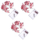 Set of 3 Outdoor String Lights Christmas Props Holiday Party Decoration