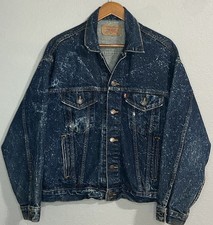 Vintage Levi's Denim Jacket Size Medium Made in the USA 70507 0229 Type 3