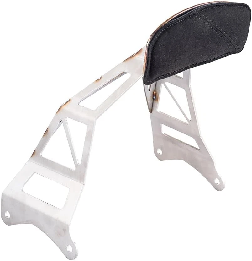 Respaldo de barra Sissy de acero inoxidable estilo MX Raw para Harley Touring 2009 Foto 2 de 4