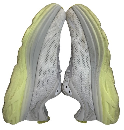 Hoka Bondi 8 Womens 10 B White Yellow Blue Orange Road Running Shoes Lot of 2 - Picture 12 of 19