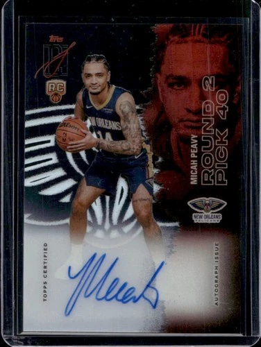 2025 Topps Signature Micah Peavy Base (RAW)