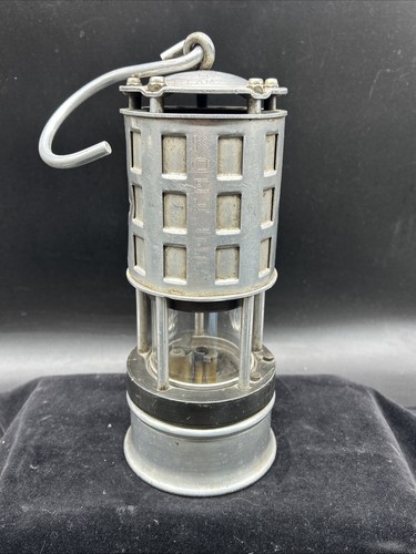 Lampada di sicurezza vintage Koehler fiamma ammissibile n. Lanterna luce minatori carbone 209 ottime condizioni - Foto 10 di 18
