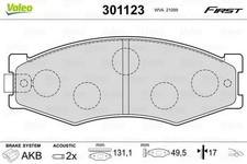 VALEO 301123 Bremsbeläge Satz Vorne für NISSAN PICK UP (D21) ALMERA I (N15)