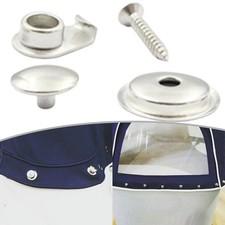 Kit de fixations à pression marine en acier inoxydable pour couvre toile camion