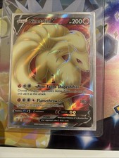 Ninetales V (Full Art) 177/192 Swsh02: Rebel Clash Holo