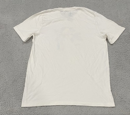 Dandy Del Mar Shirt Men's Large Off White Parrot Tee Casual Lightweight Crew - Bild 8 von 10