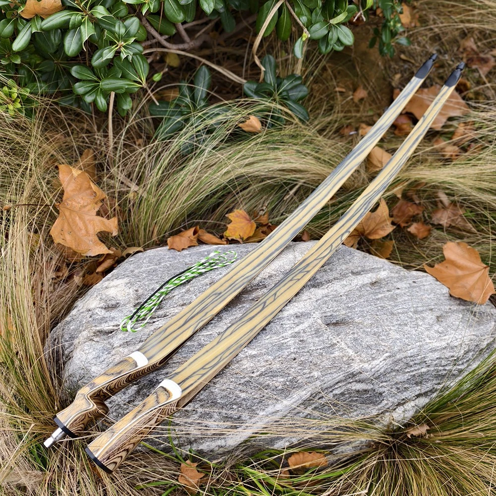 Archery Longbow Takedown Wooden 20-50lbs 60” 62" 64" Traditional Bow RH LH Hunt