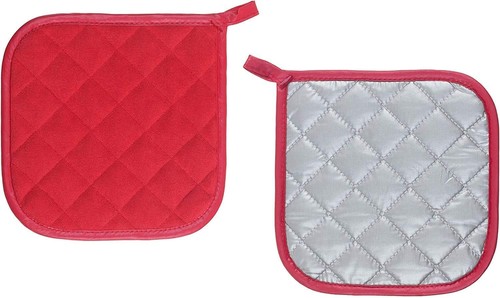 Pot Holders Cotton Made Machine Washable Heat Resistant Potholder, Pot Holder... - Picture 2 of 7