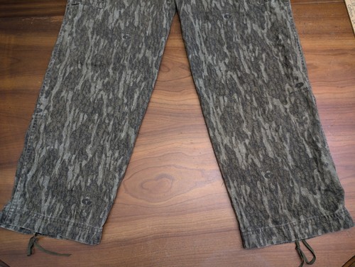 Vintage Mossy Oak Camo Size M 34x31 Cargo Hunting Bottomland Adjustable - Picture 15 of 16