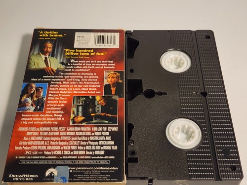 Deep Impact VHS 1998 Elijah Wood - Picture 2 of 3