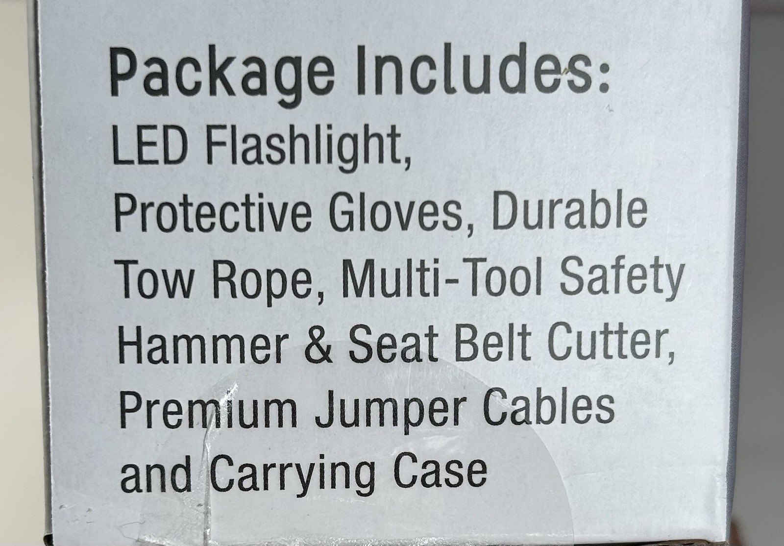 Tech Solutions Road Ready Roadside Automobile Safety Kit / Emergency Kit