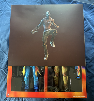 ゲームキャラクター Travis Scott Cactus Jack For Fortnite Travis Scott Cactus Jack Fortnite 12” Action Figure Duo Set