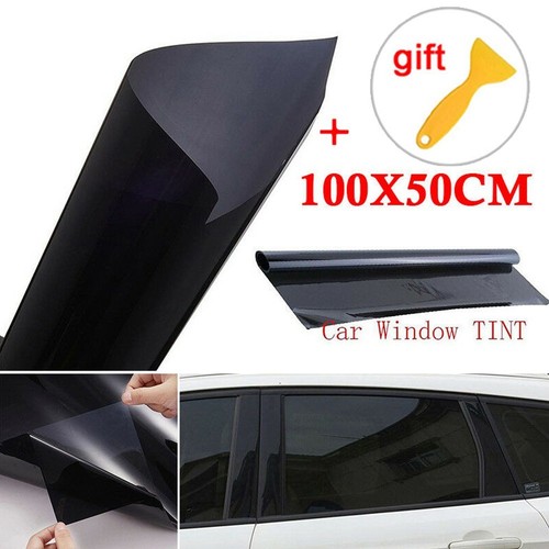 Sticker Window Black Decal Glass House Polyester 100x50cm Professional - Picture 2 of 12