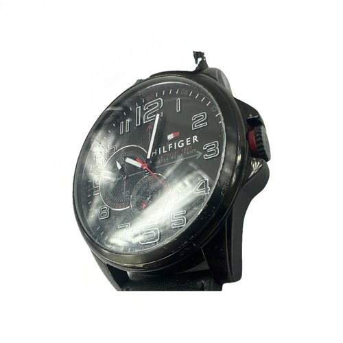 Orologio Tommy Hilfiger usato uomo display analogico quarzo giapponese nero - Foto 3 di 12