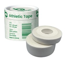 Cotton Zinc Oxide Finger Protection Athletic Tape Duo Pack
