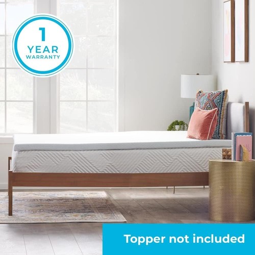 Linenspa 2 Inch Mattress Topper -Cover Twin Cover Only Machine Washable Non Slip - Bild 7 von 8