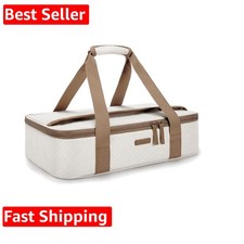 Insulated Casserole Carrier for Hot or Cold Food Thermal Food Carrier for Pic...