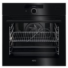 Refurbished AEG 7000 Electric Single Oven with Food Sensor 78978555/1/BSK978330B