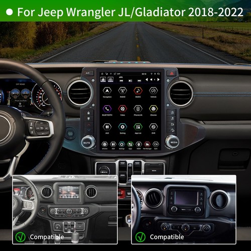 Radio estéreo para automóvil Linkswell GEN4 Android para Jeep Wrangler JL Gladiator 2018-2022 - Imagen 4 de 11